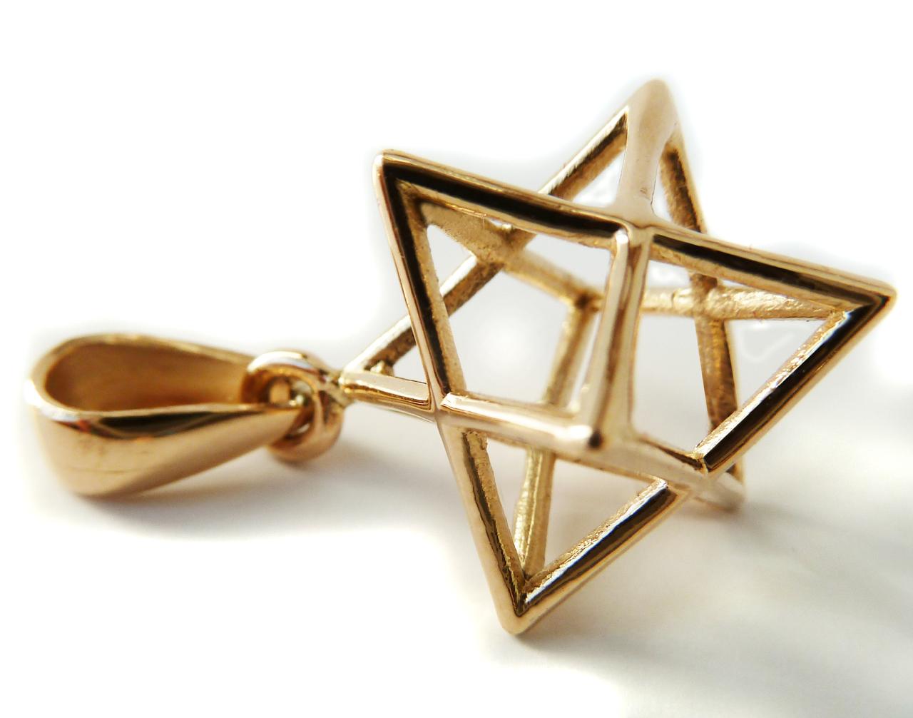 Merkabah Pendant, made of Sterling silver